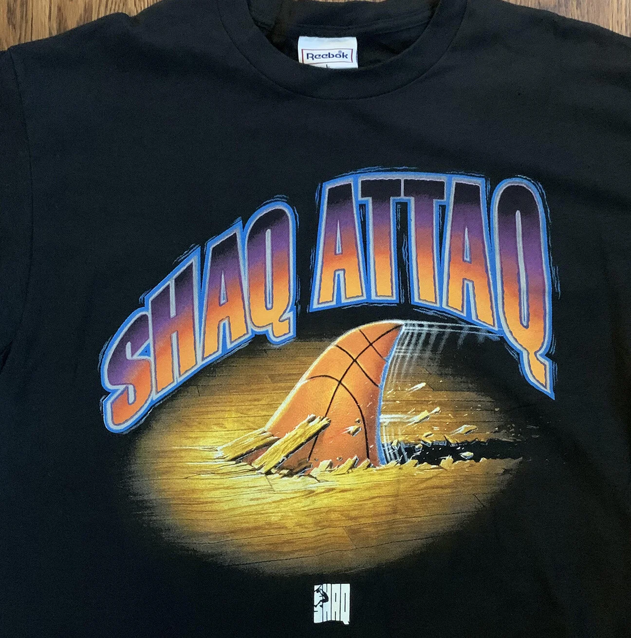 Vintage Reebok Shaq Attaq T Shirt (Size L) NWOT — RootsBK